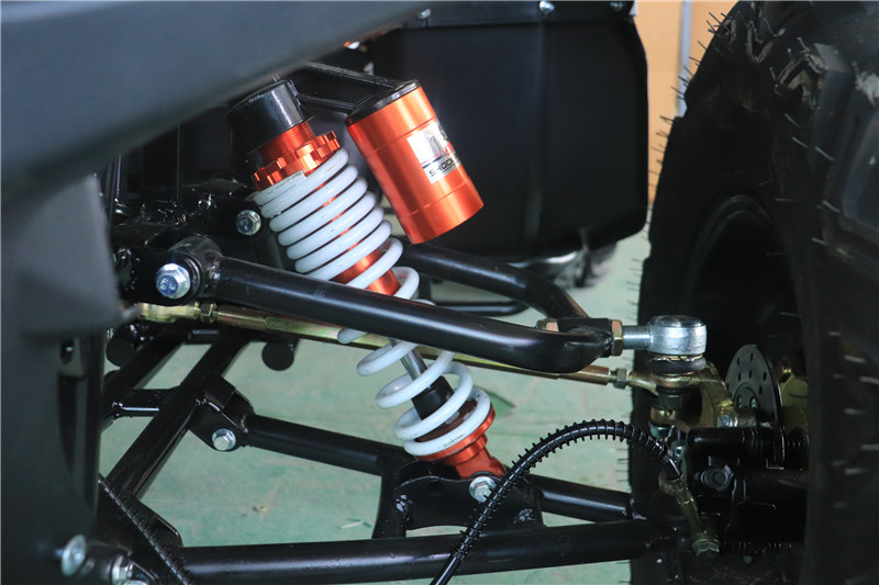adult electric atv with air shock