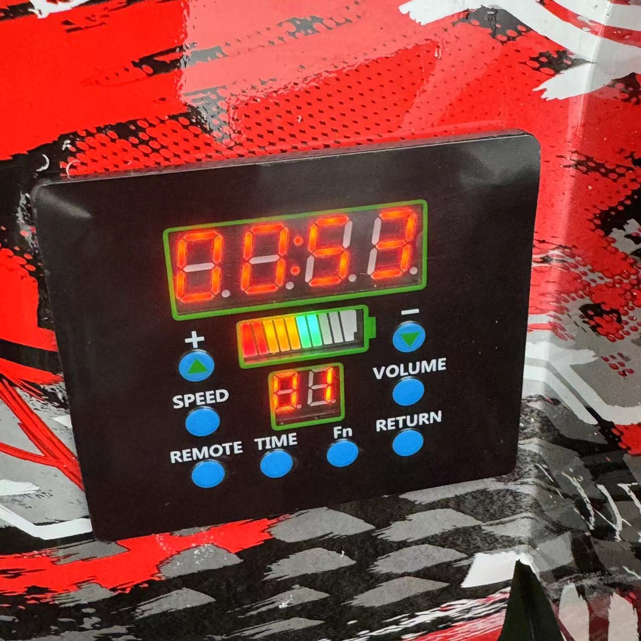 electric atv 60v with time setting table