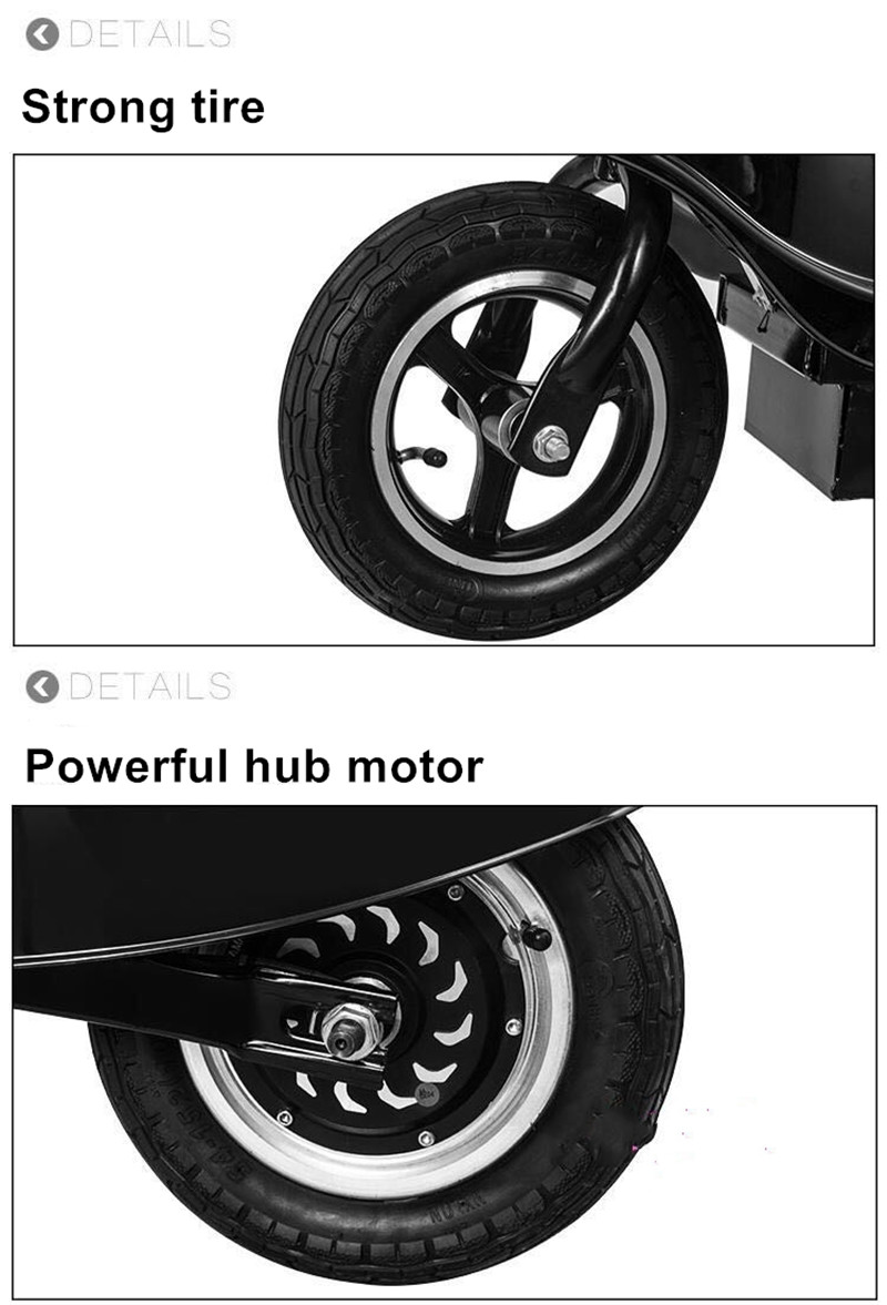 Foldable electric scooter