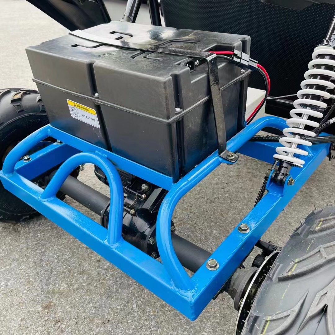 kids electric go kart with lead acid battery, water-proof box
