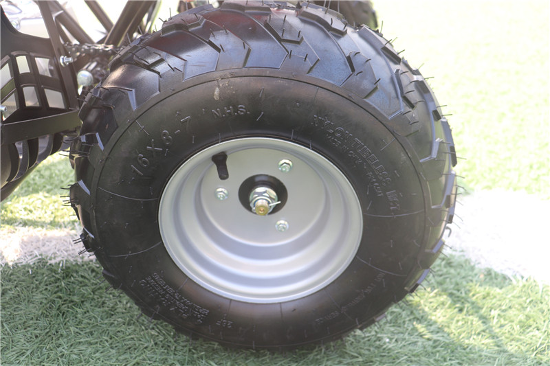 110cc 4 wheeler quad with 7inch steel wheel
