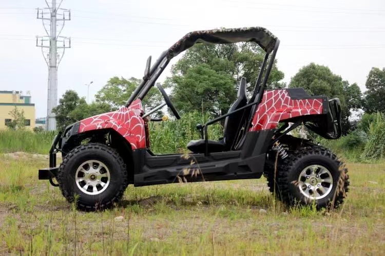 side by sides utv with trailer