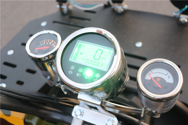 quad bike with LCD meter