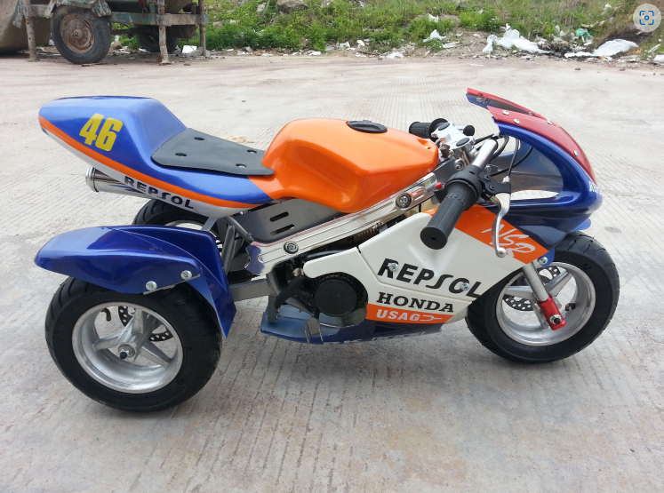 49cc pocket bike