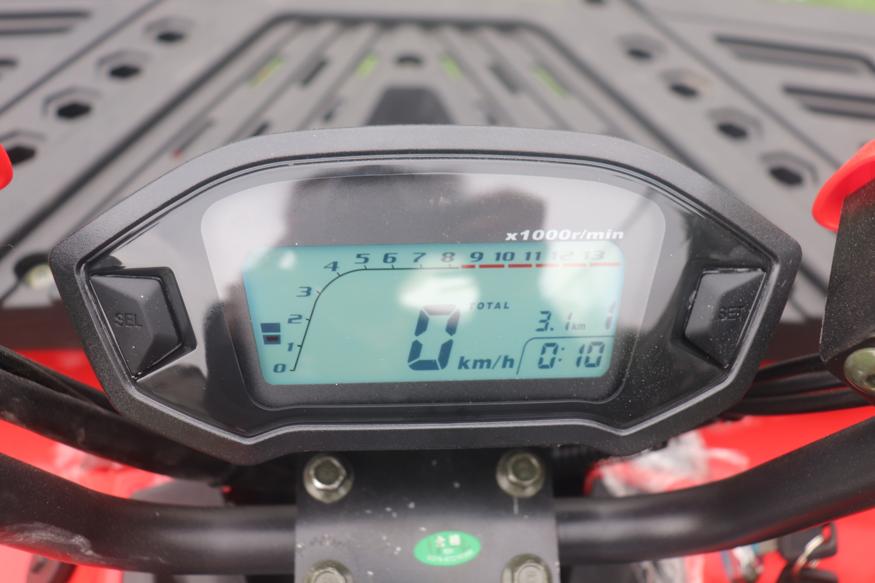 adult atv with LCD meter