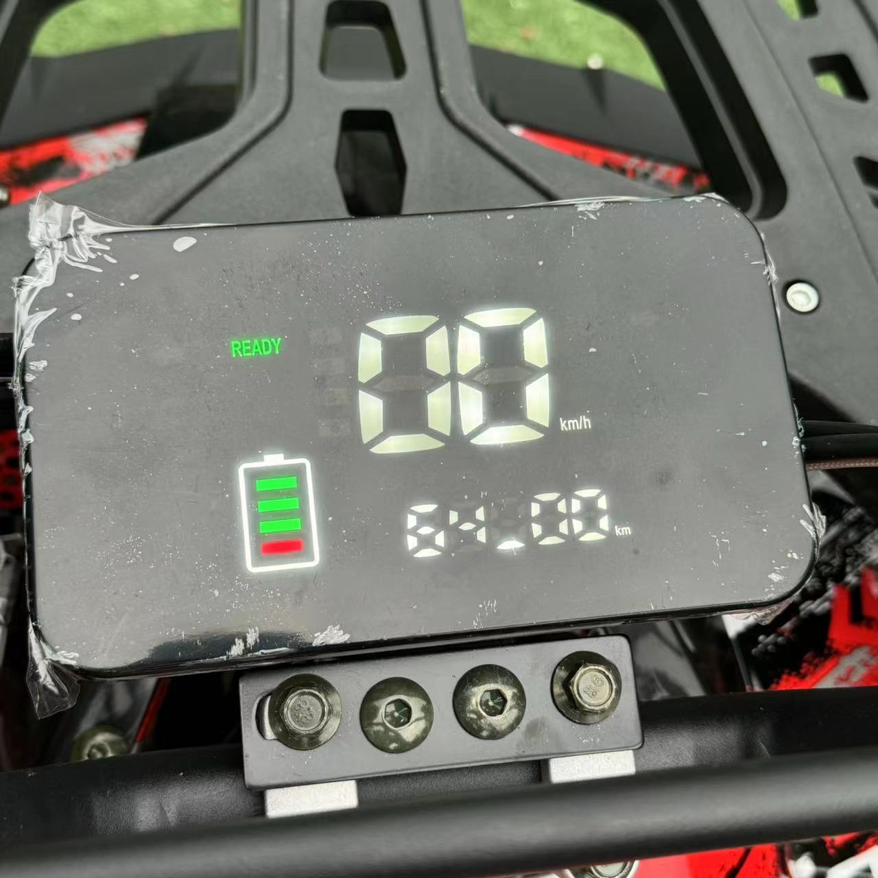 electric atv with LCD meter