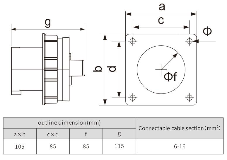 electrical plugs concealed installation Socket - NANTE