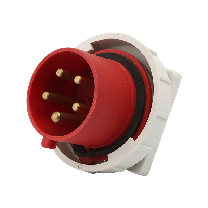 415V 5pin female power plug waterproof cable connector plug
