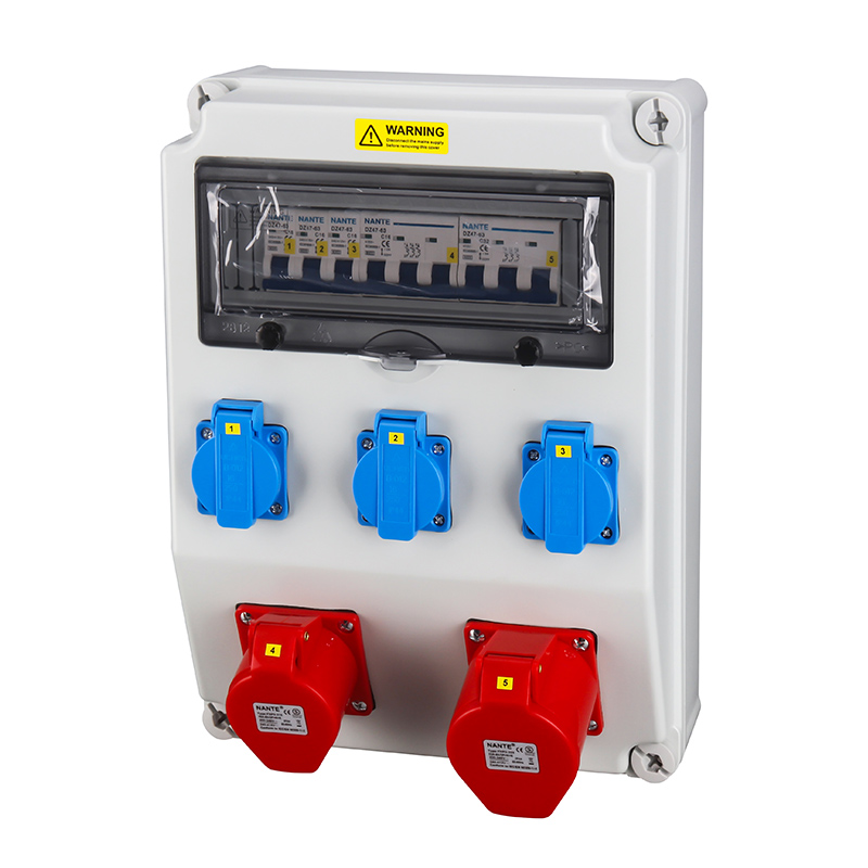 socket box outdoor socket box industrial socket box - NANTE