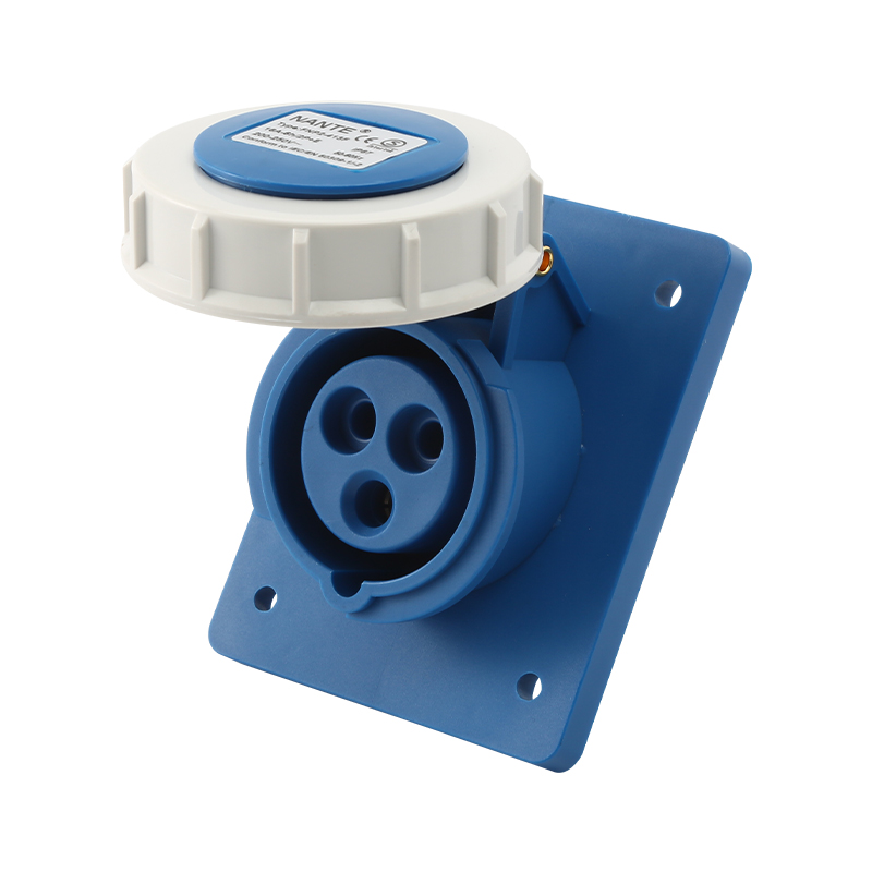 iec panel mount socket electric socket ip67 socket - NANTE
