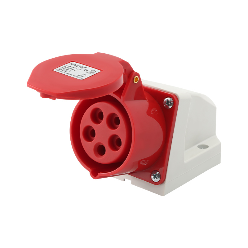 3 pin plug male socket plug panel mounted socket NANTE