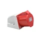 industrial plug ip44 ce 32a socket