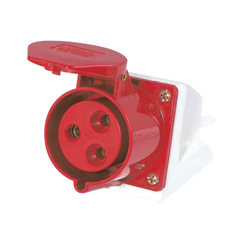 floor mounted electrical outlet plug housing white sockets