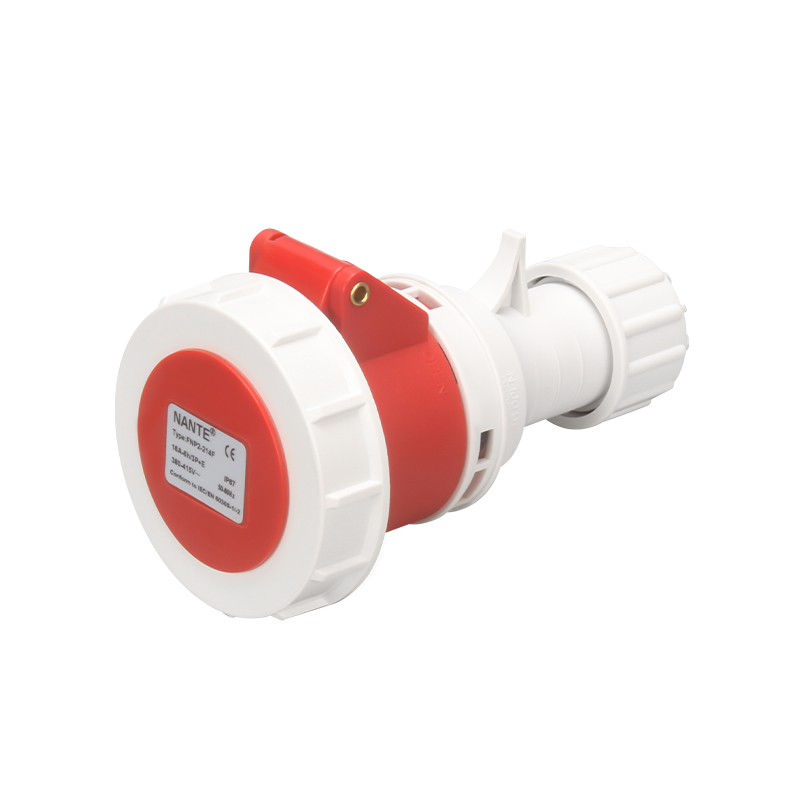 single phase industrial socket 380v 16a ip44 plug socket