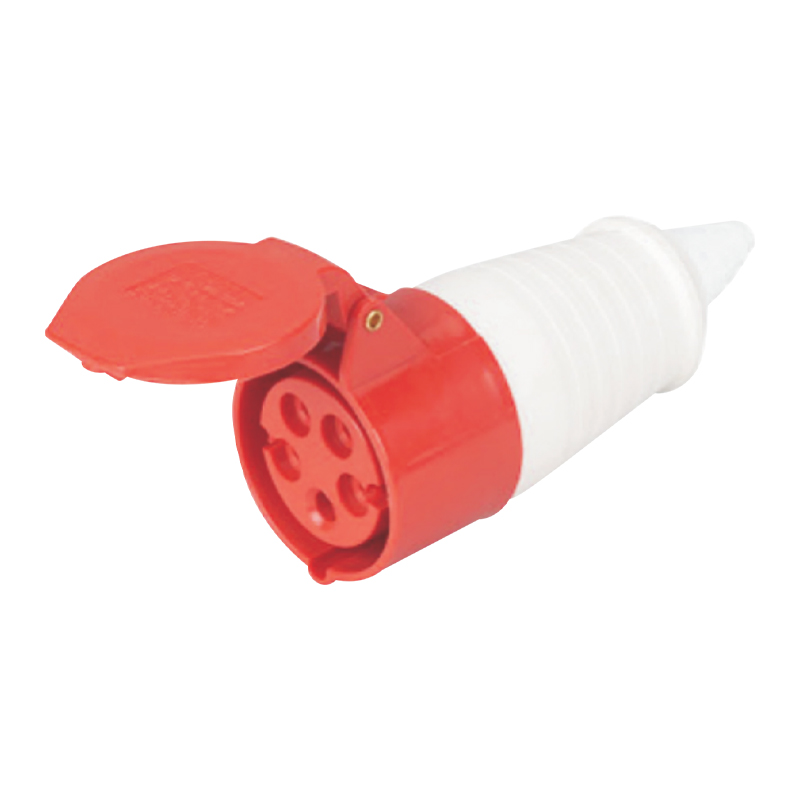 straight plug waterproof outdoor outlet iec socket - NANTE