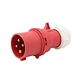 5p 16a Industrial Socket and Plug IP44 415V Waterproof