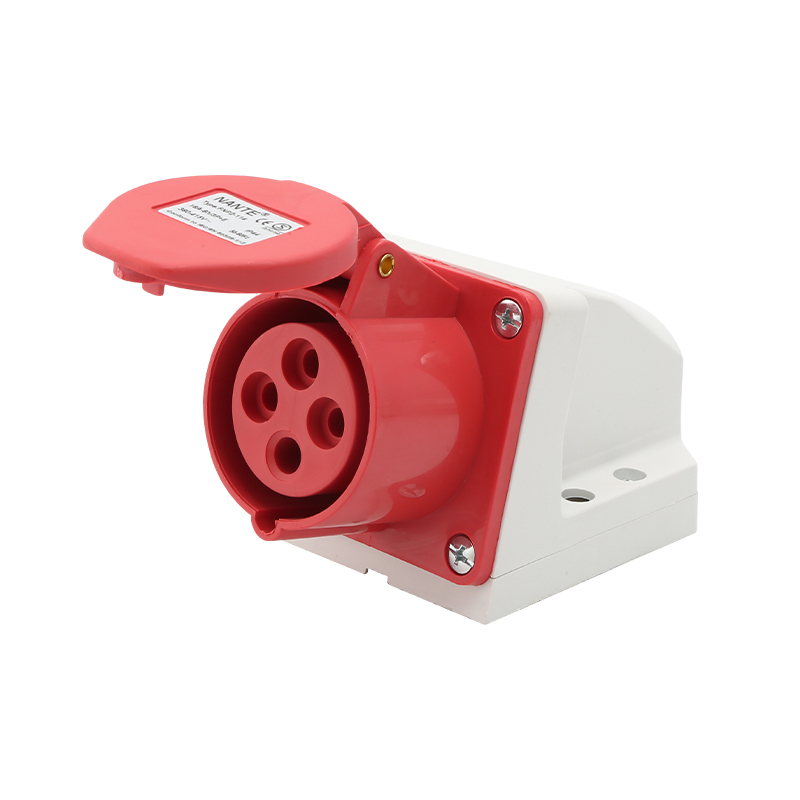 Safe Durable 4P 16 Amp ip44 Industrial Socket Electric Plug