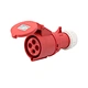 Type 214 ip44 380v 415v 4 pin 16A waterproof connector
