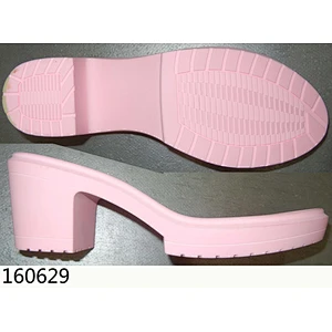 Women's thick bottom high heel sole