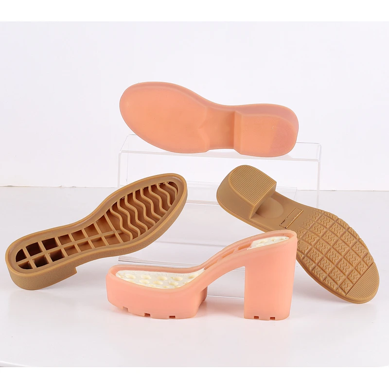 Women's thick bottom high heel sole