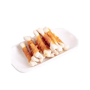 White Calcium Bone Twined by Chicken