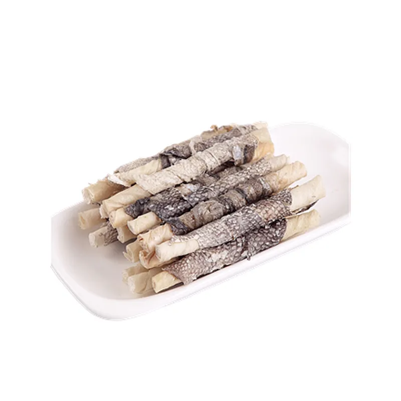 Cowhide Stick Twined By Fishskin