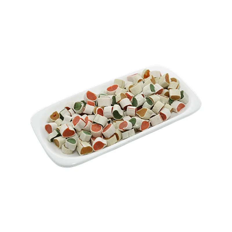Small Chicken Spinach Pumpkin Color Sushi