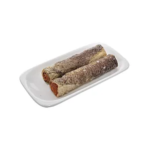 Salmon With Fishskin Roll