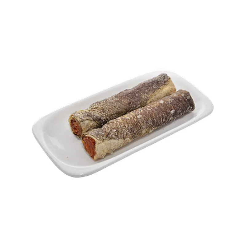 Salmon With Fishskin Roll