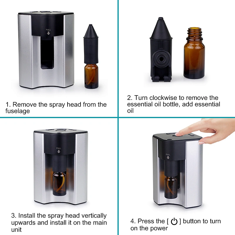 Top Sale Waterless Fragrance Nebulizer Air Scent Diffuser Machine,Electric Car Aroma Diffuser