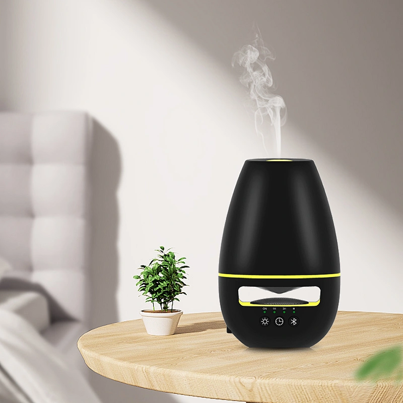 Essential Oil Diffuser with Bluetooth Speaker ultrasonic aroma diffuser with 7 color changing light diffuser