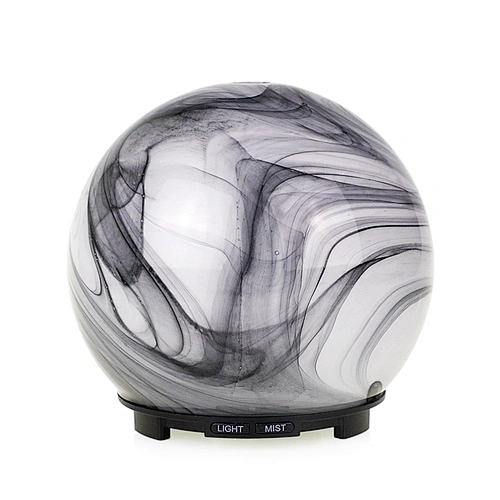 Hot sale 7 color changing electric fragrance air humidifier fragrance essential oil glass diffuser