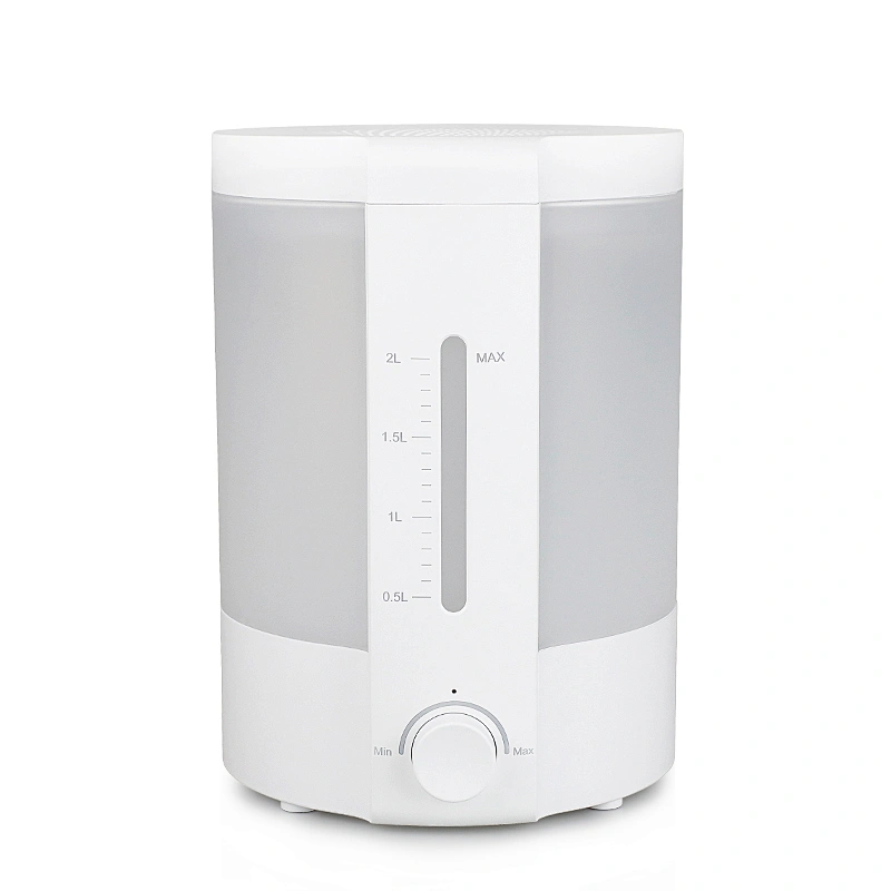Humidifiers for Bedroom, Cool Mist Ultrasonic with Essential Oil Dual 360°Rotation Nozzles humidifier