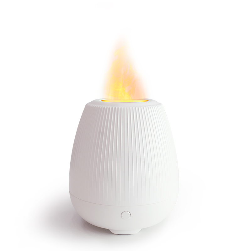 simulation flame air humidifier diffuser ultrasonic fire lamp essential oil aroma diffuser