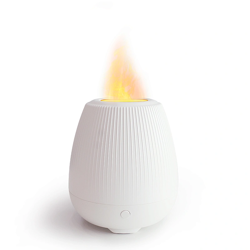 simulation flame air humidifier diffuser ultrasonic fire lamp essential oil aroma diffuser