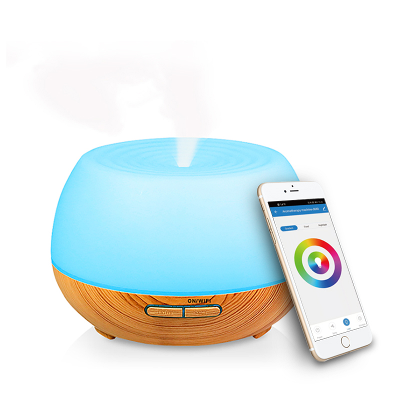 Smart WiFi Wireless Essential Oil Aromatherapy 300ml Ultrasonic Diffuser & Humidifier