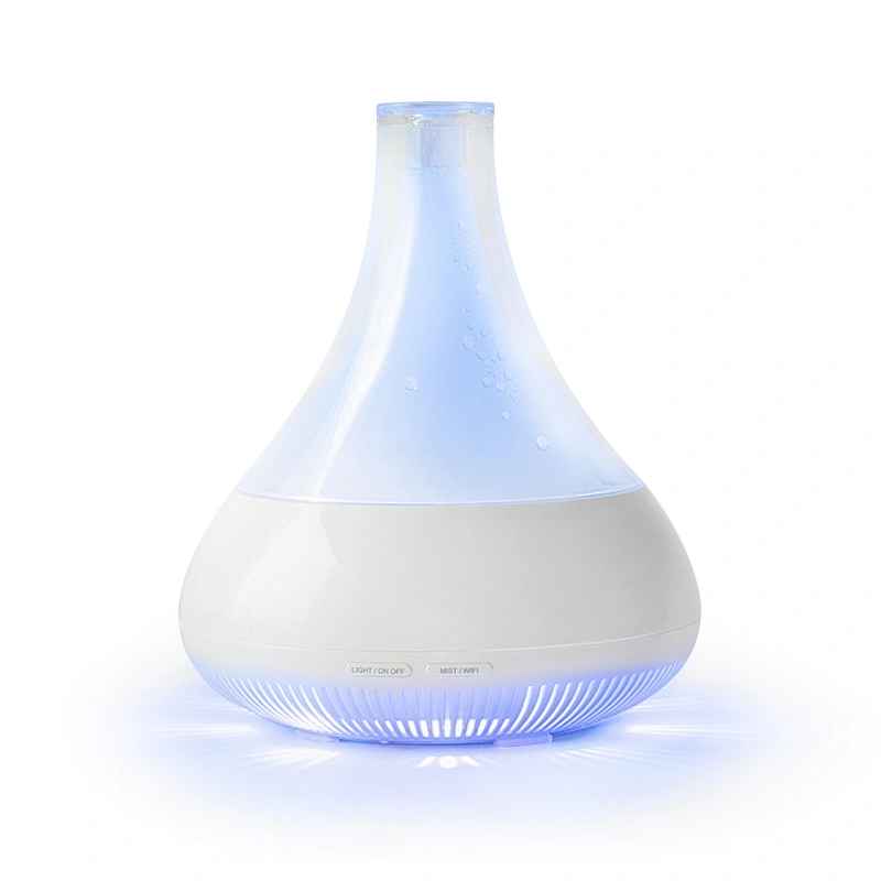 Smart WiFi Diffusers for Essential oils Large Room, Ultrasonic Aromatherapy Diffuser & Humidifier Work with Alexa, & Google Home,Phone App & Voice Control aroma diffuser