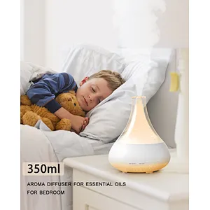 Smart WiFi Diffusers for Essential oils Large Room, Ultrasonic Aromatherapy Diffuser & Humidifier Work with Alexa, & Google Home,Phone App & Voice Control aroma diffuser