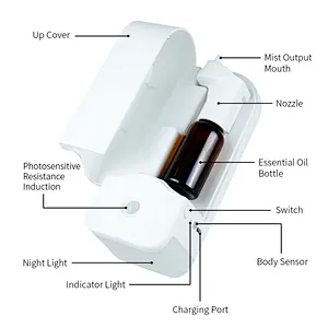 smart fragrance diffuser new wall amount essential oil diffuser