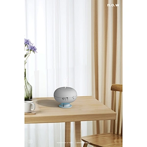 New design motion activated bubble diffuser no water no heat small portable mini cute essential oil scent diffuser