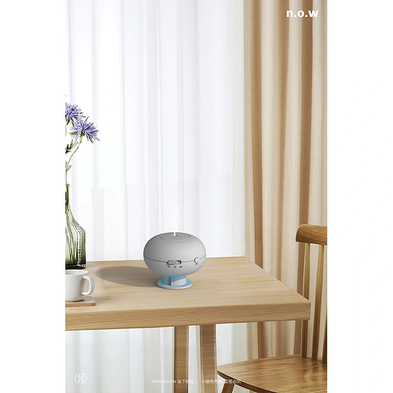 New design motion activated bubble diffuser no water no heat small portable mini cute essential oil scent diffuser