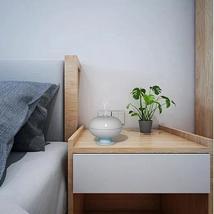 New design motion activated bubble diffuser no water no heat small portable mini cute essential oil scent diffuser