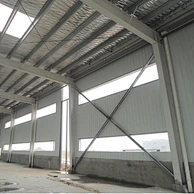 structure préfabriquée en acier