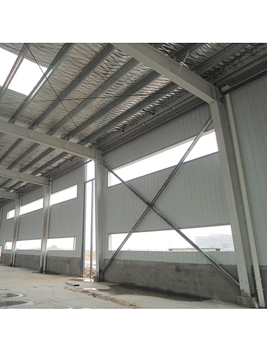 structure préfabriquée en acier