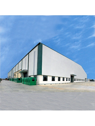 entrepôt de structure métallique