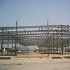 Light steel structure prefab industrial building warehouse