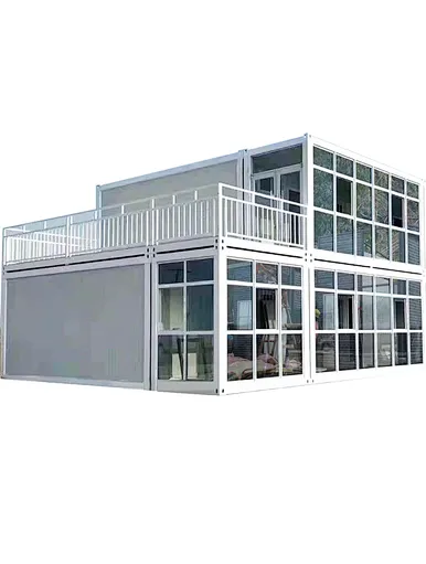 Maison préfabriquée à deux étages