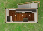 restaurant conteneur