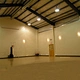 Hall de badminton préfabriqué acier