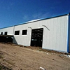 Light steel structure prefab industrial building warehouse